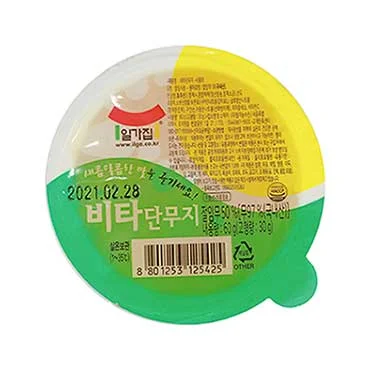 일미)한입쏙비타단무지60g