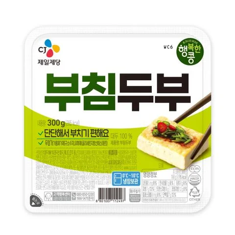 CJ)행복한콩부침두부300g