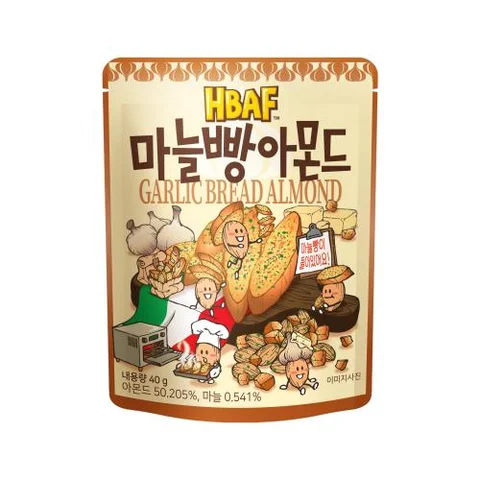 바프)마늘빵아몬드40g
