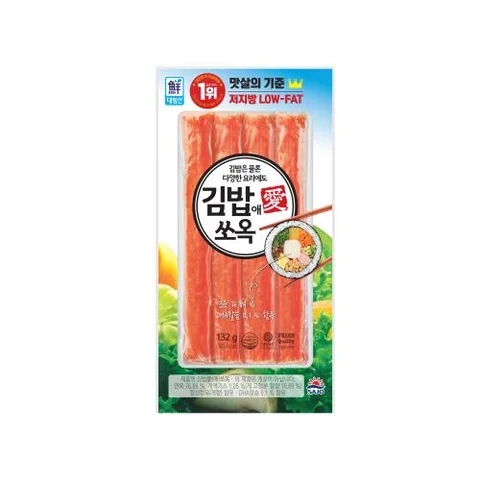 사조)김밥애쏘옥맛살132g