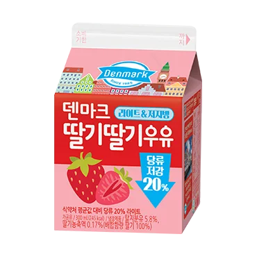 동원)덴마크딸기딸기우유