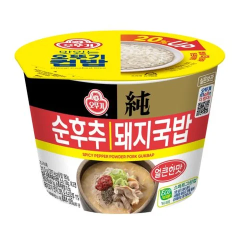 오뚜기)컵밥얼큰순후추돼지국밥