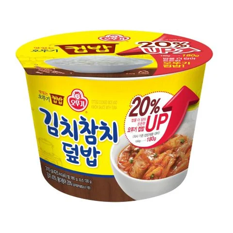 오뚜기)컵밥김치참치덮밥