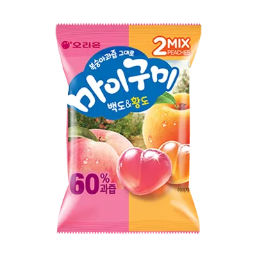 오리온)마이구미복숭아