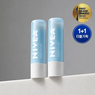 [1+1] 니베아 립케어 모이스춰케어 더블 기획 (4.8g+4.8g)