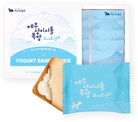 [본사직영] 제주 성이시돌 목장 요거트샌드, 1개, 90g