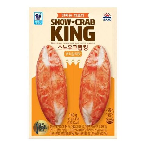 사조)스노우크랩킹버터갈릭140g