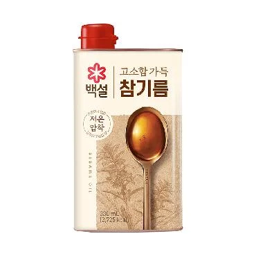 CJ)백설참기름330ml