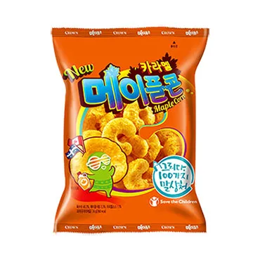 크라운)카라멜콘메이플74g