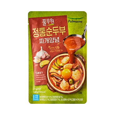 풀무원)순두부찌개양념140