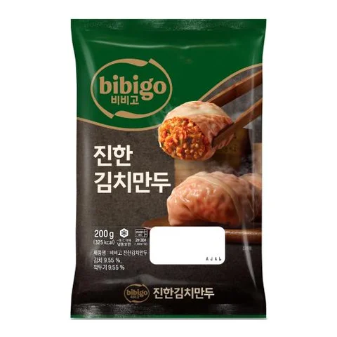 CJ)비비고진한김치만두200g
