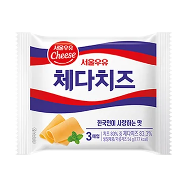 서울)체다치즈3매입