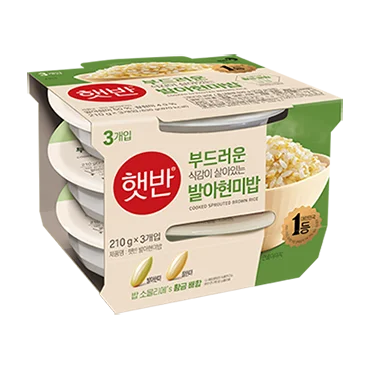 CJ)햇반발아현미밥210g*3