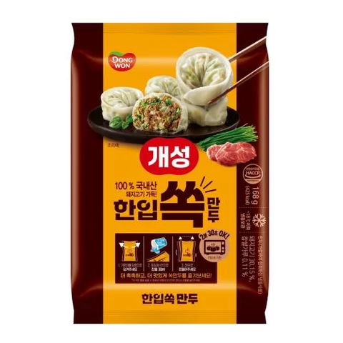 동원)개성고기한입쏙만두168g