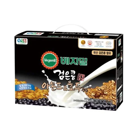 정식품)베지밀검은콩아몬드호두팩190ml*24