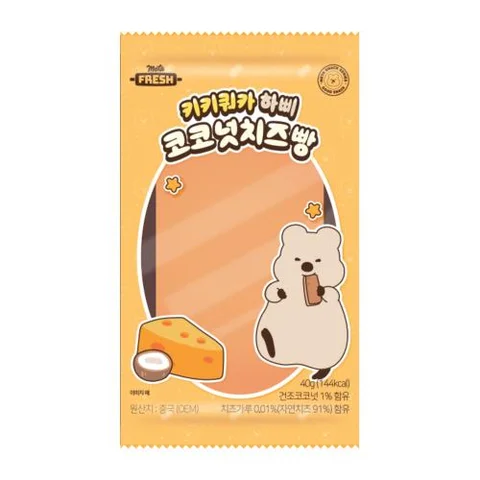 VIF)키키쿼카_하삐코코넛치즈빵40g