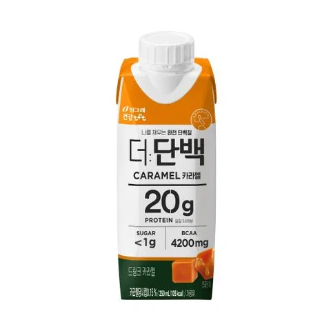 빙그레)더단백카라멜250ml