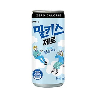 롯데)밀키스제로캔250ml