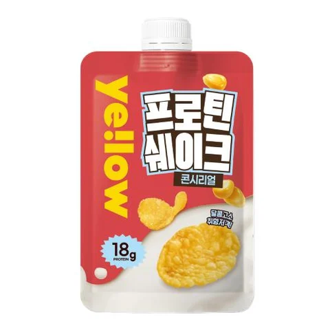 옐로우)프로틴쉐이크콘시리얼맛40g