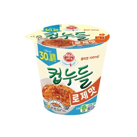 오뚜기)LIGHT&JOY당을줄인컵누들로제맛컵