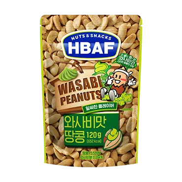 바프)와사비맛땅콩120g