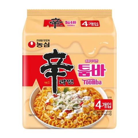 농심)신라면툼바봉지*4입