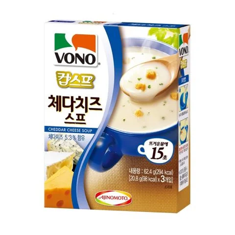 농심)보노체다치즈스프3입