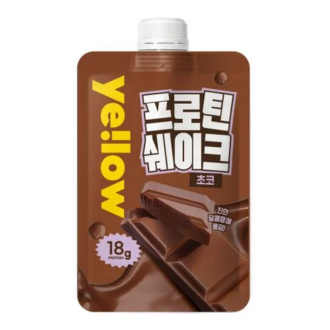 옐로우)프로틴쉐이크초코맛40g