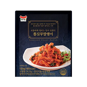 일미)무말랭이팩120g