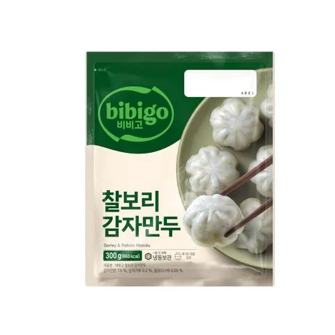 CJ)비비고찰보리감자만두300g