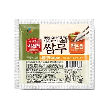 CJ)하선정쌈무새콤200g