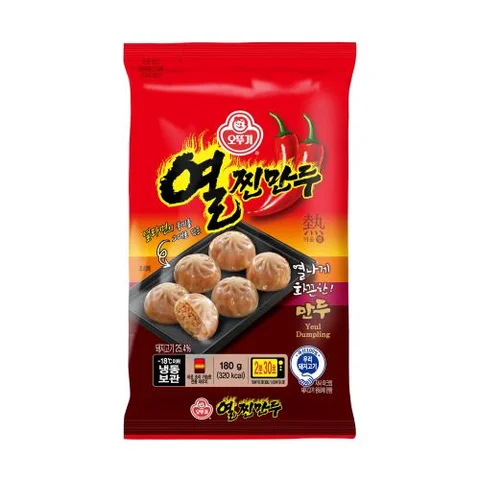 오뚜기)열찐만두180g