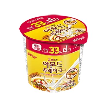 켈로그)아몬드컵시리얼