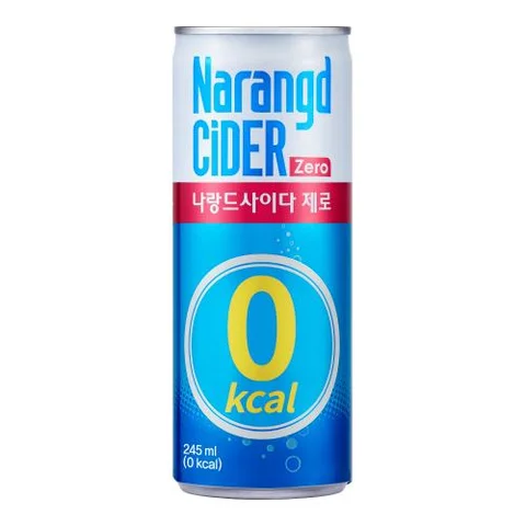 동아)나랑드사이다제로캔245ml