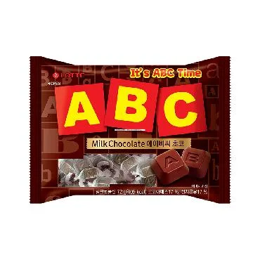 롯데)ABC밀크초콜릿72g