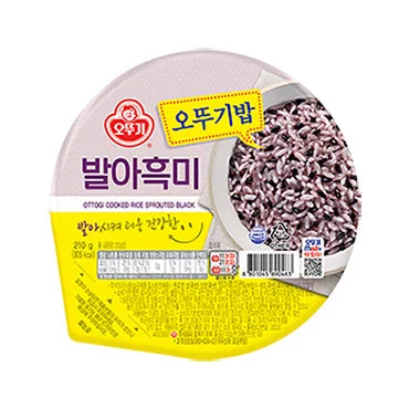오뚜기)맛있는흑미밥210g