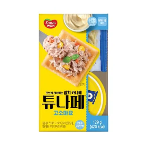 동원)참치튜나페고소마요129g