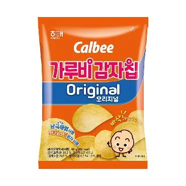 해태)가루비감자칩55g