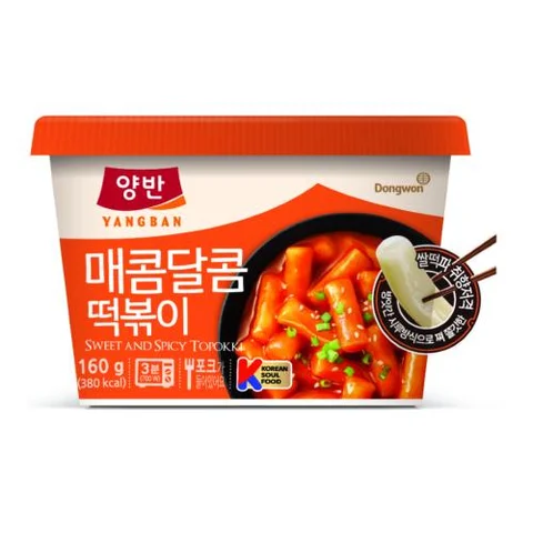 동원)매콤달콤떡볶이160g