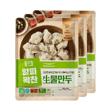 풀무원)생물만두250g*3