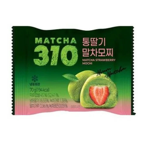 말차310)통딸기말차모찌70g(냉동)