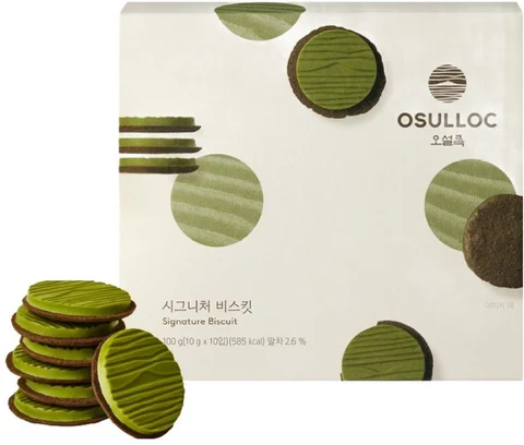 오설록 시그니처 비스킷 10p, 100g, 1개