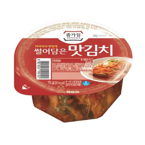 종가)맛김치컵75g