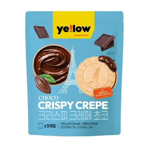 옐로우)크리스피크레페초코100g(S)