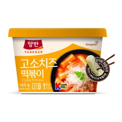 동원)고소한치즈컵떡볶이160g