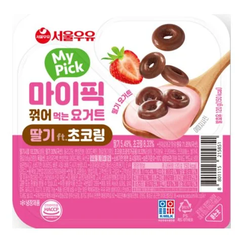 서울)마이픽딸기초코링120g