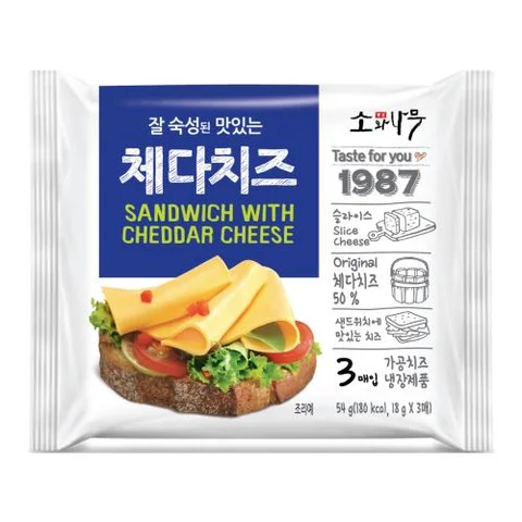 동원)체다치즈54g
