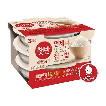 CJ)햇반작은공기130g*3입