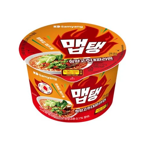 삼양)맵탱청양고추대파라면큰컵