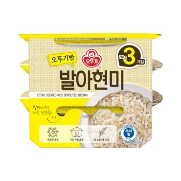 오뚜기)발아현미밥3입